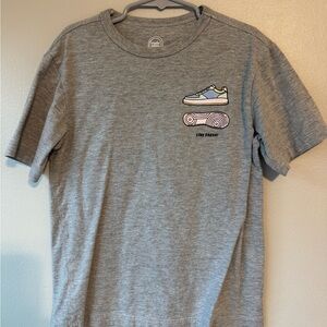 Wonder Nation Gray T-Shirt S (6-7) Boys